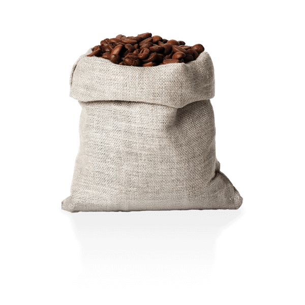 A beautifully designed coffee bag featuring premium coffee beans.