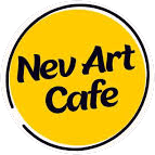 The logo of Nev Art Cafe featuring unique and stylish design.